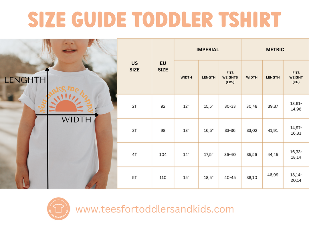 B Letter Alphabet Orange Coral. Short Sleeve T-shirt For Toddler And Kids.