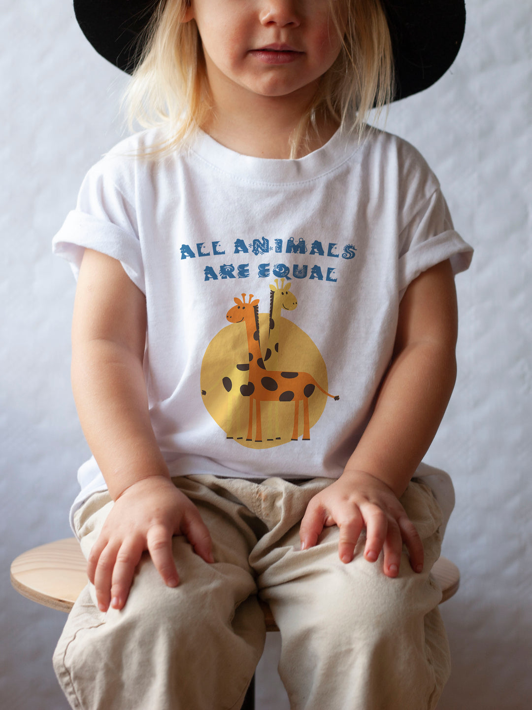 All Animals Are Equal. Short Sleeve T Shirt For Toddler And Kids. - TeesForToddlersandKids -  t-shirt - seasons, summer - all-animals-are-equal-short-sleeve-t-shirt-for-toddler-and-kids