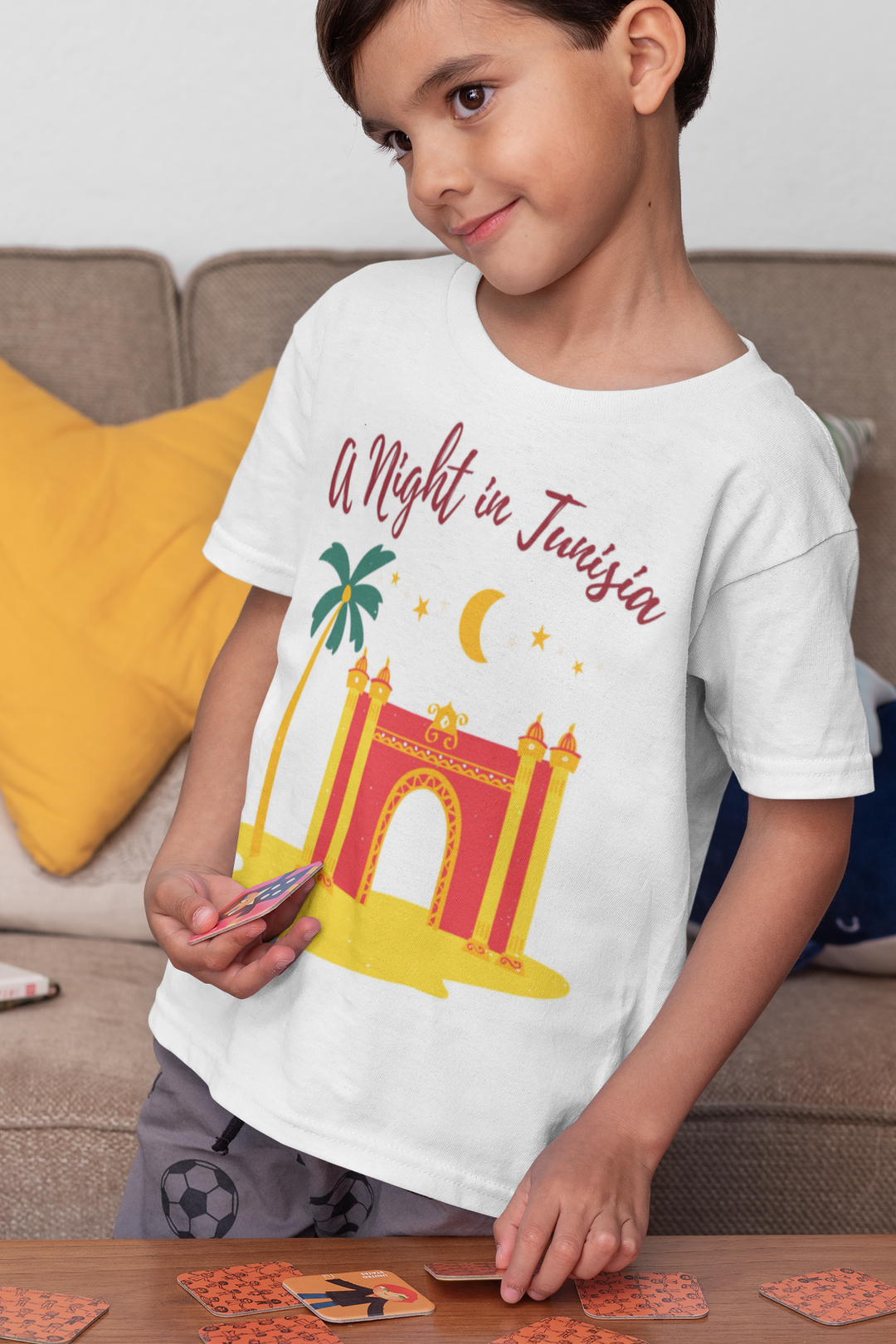 A Night in Tunisia II. Short sleeve t shirt for toddler and kids. - TeesForToddlersandKids -  t-shirt - jazz - a-night-in-tunisia-ii-short-sleeve-t-shirt-the-jazz-series