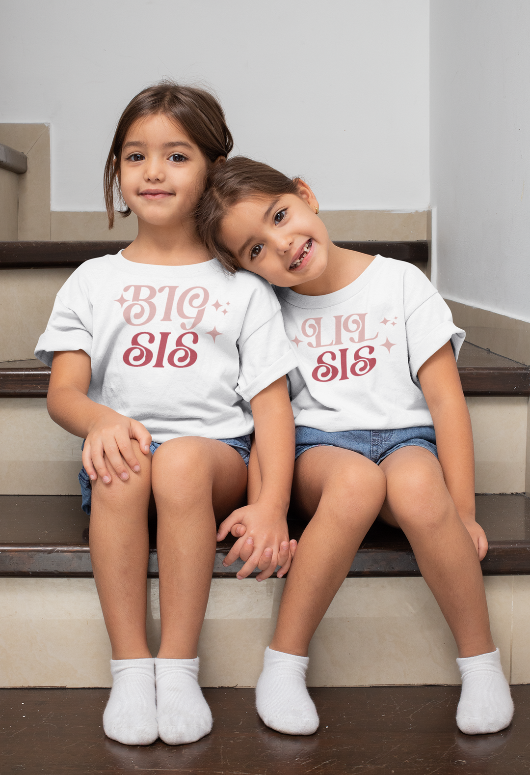 LIL SIS. T-shirt for toddlers and kids. - TeesForToddlersandKids -  t-shirt - sibling - lil-sis-t-shirt-for-toddler-sand-kids