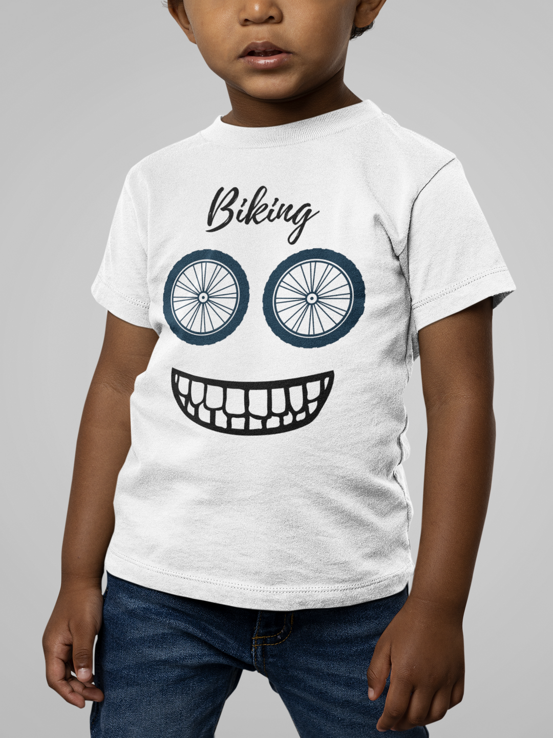Biking. T-shirts for toddlers and kids up for a biking adventure. - TeesForToddlersandKids -  t-shirt - biking - biking-short-sleeve-t-shirt-for-toddler-and-kids-the-biking-series