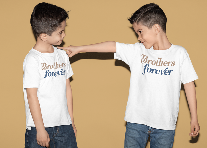 Brothers forever.  Big brother shirt, big bro shirt, big brother t-shirt, big brother tee shirt, big brother tshirt, baby announcement
