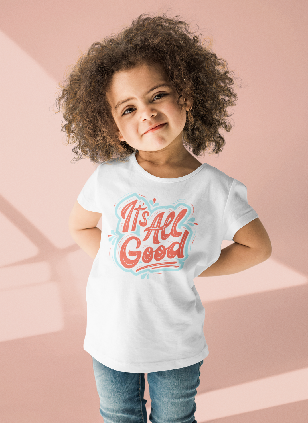It's all good. Short sleeve t shirt for toddler and kids. - TeesForToddlersandKids -  t-shirt - seasons, summer - its-all-good-short-sleeve-t-shirt-for-toddler-and-kids
