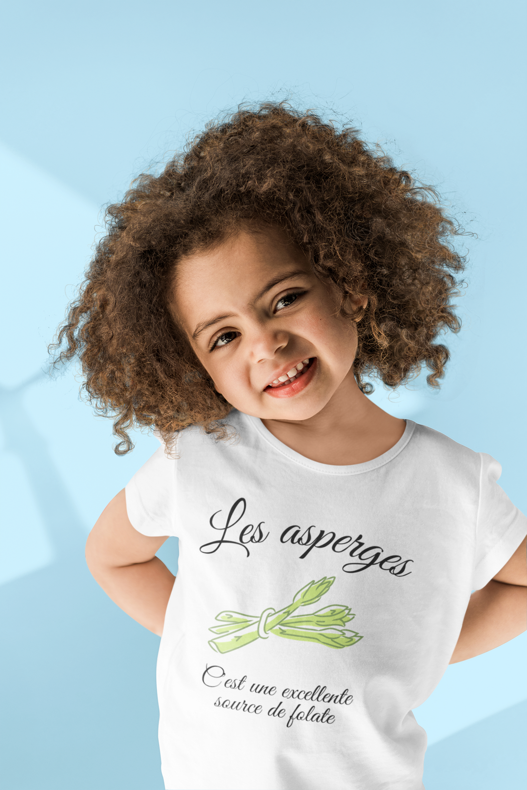 Les asperges. Short sleeve t shirt for toddler and kids. - TeesForToddlersandKids -  t-shirt - seasons, summer - les-asperges-short-sleeve-t-shirt-for-toddler-and-kids