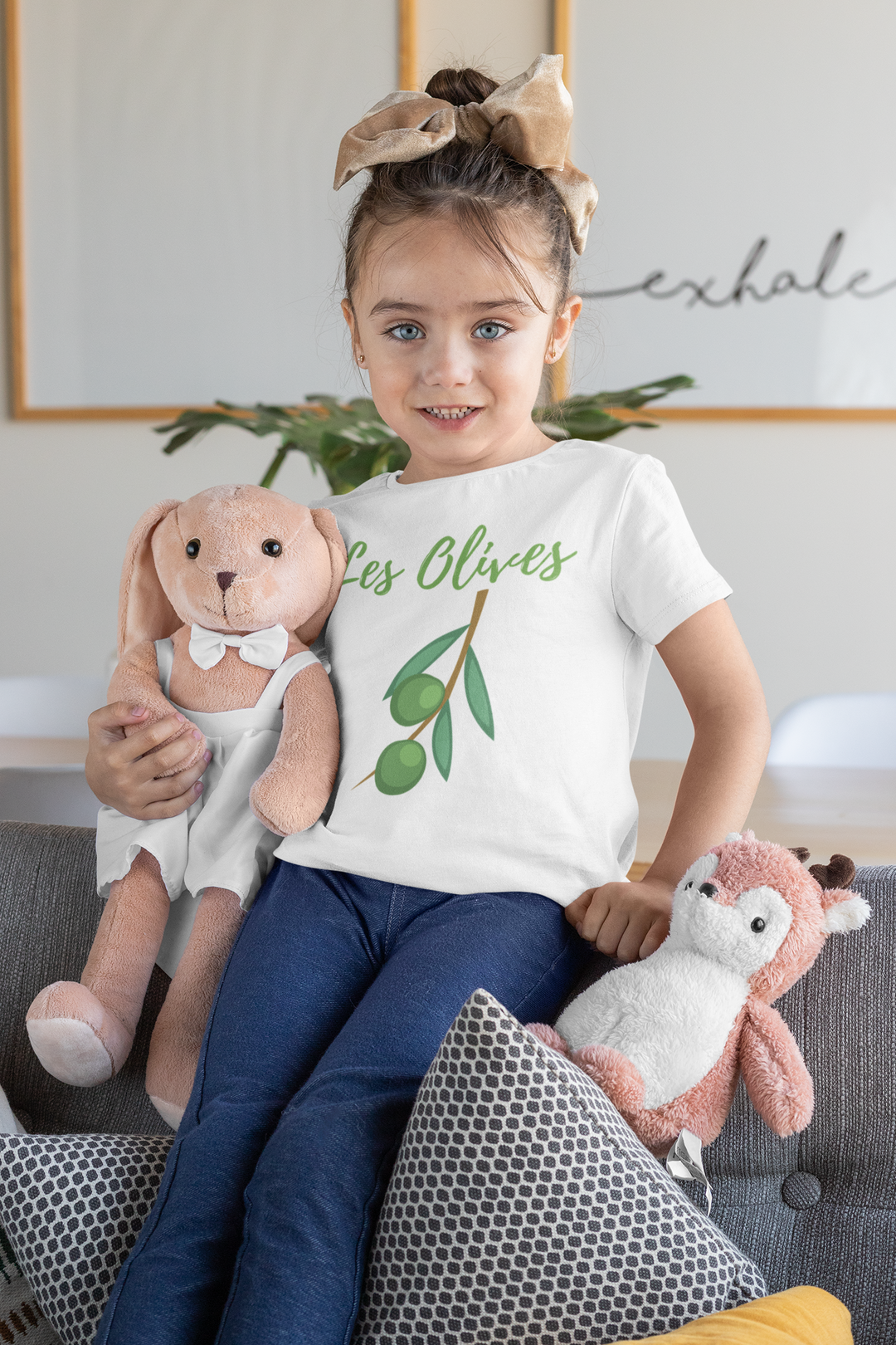 Les Olives. Short sleeve t shirt for toddler and kids. - TeesForToddlersandKids -  t-shirt - seasons, summer - les-olives-short-sleeve-t-shirt-for-toddler-and-kids