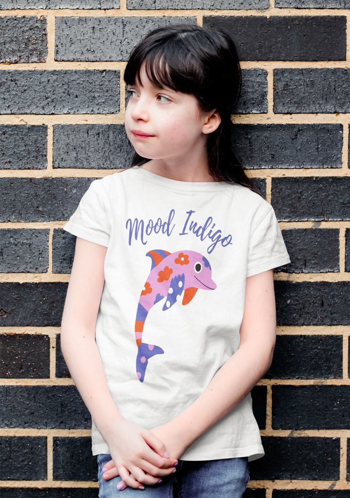 Mood Indigo II. Short sleeve t shirt for toddler and kids. - TeesForToddlersandKids -  t-shirt - jazz - mood-indigo-ii-short-sleeve-t-shirt-for-toddler-and-kids-the-jazz-series