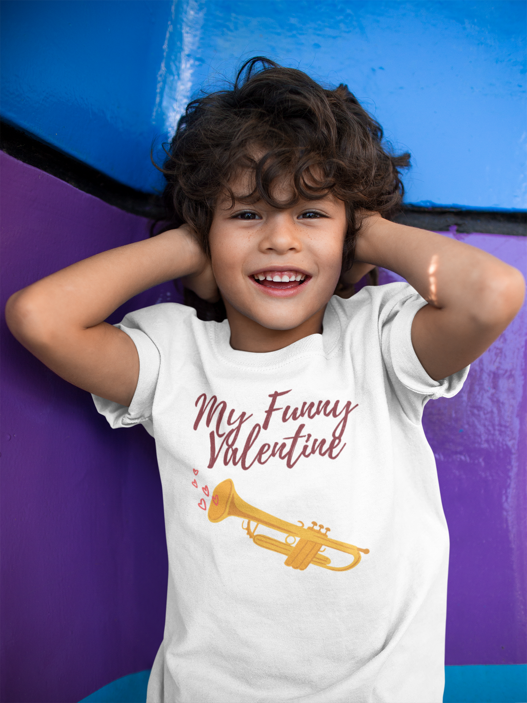 My Funny Valentine. Short sleeve t shirt for toddler and kids. - TeesForToddlersandKids -  t-shirt - jazz - my-funny-valentine-short-sleeve-t-shirt-for-toddler-and-kids-the-jazz-series