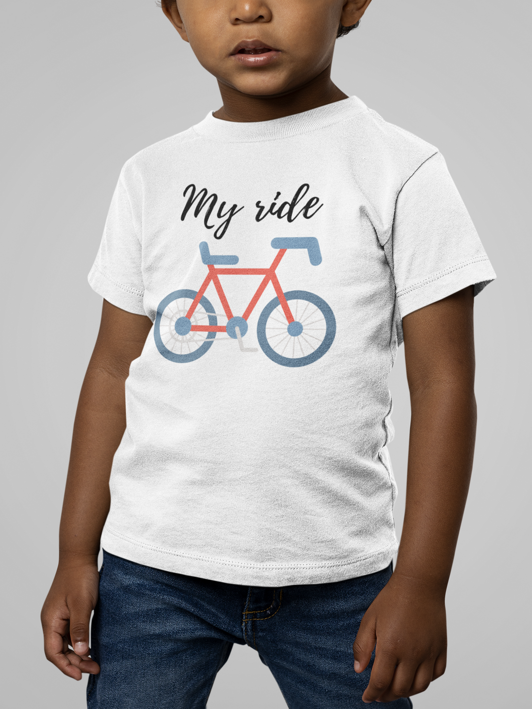 My ride. T-shirts for toddlers and kids up for a biking adventure. - TeesForToddlersandKids -  t-shirt - biking - my-ride-short-sleeve-t-shirt-for-toddler-and-kids-the-biking-series