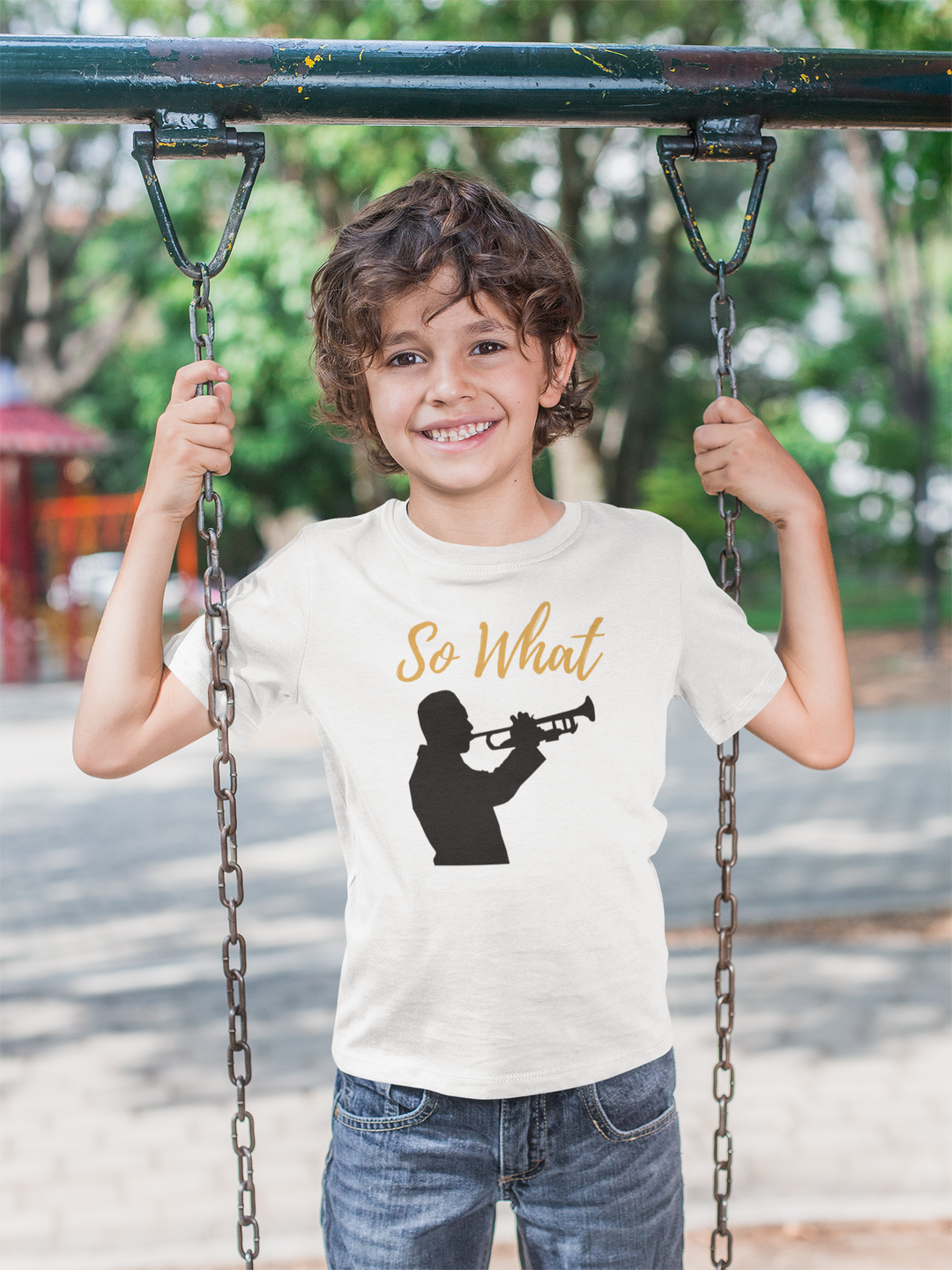 So What II. Short sleeve t shirt for toddler and kids. - TeesForToddlersandKids -  t-shirt - jazz - so-what-ii-short-sleeve-t-shirt-for-toddler-and-kids