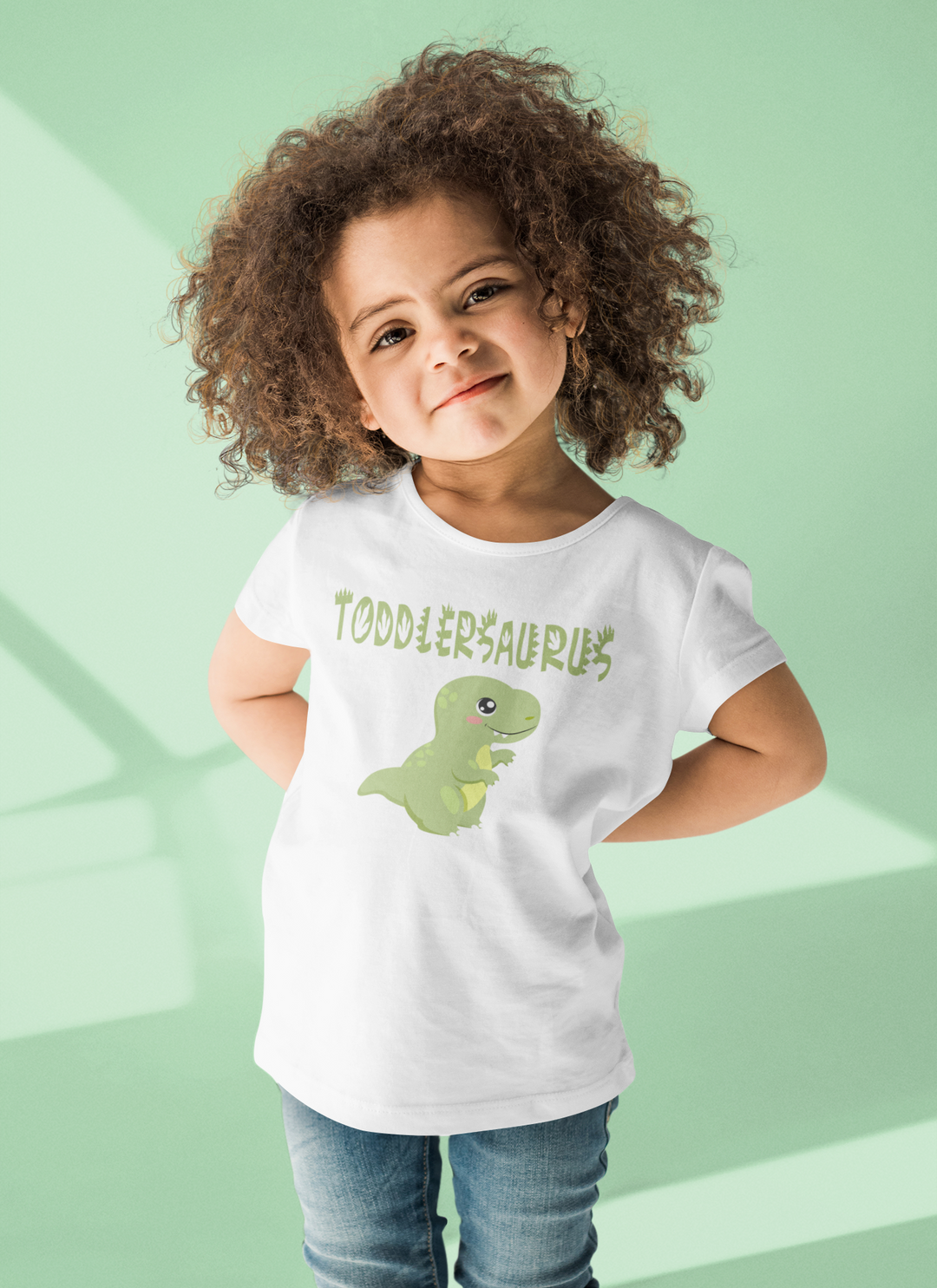 Toddlersaurus II. Short Sleeve t-shirt for toddler and kids. - TeesForToddlersandKids -  t-shirt - dinos - toddlersaurus-short-sleeve-t-shirt-for-toddler-and-kids-1