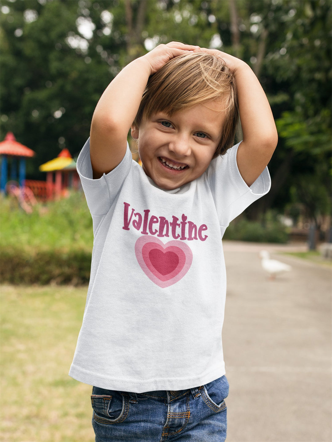 Valentine Heart. Short Sleeve T Shirt For Toddler And Kids. - TeesForToddlersandKids -  t-shirt - holidays, Love - valentine-heart-short-sleeve-t-shirt-for-toddler-and-kids