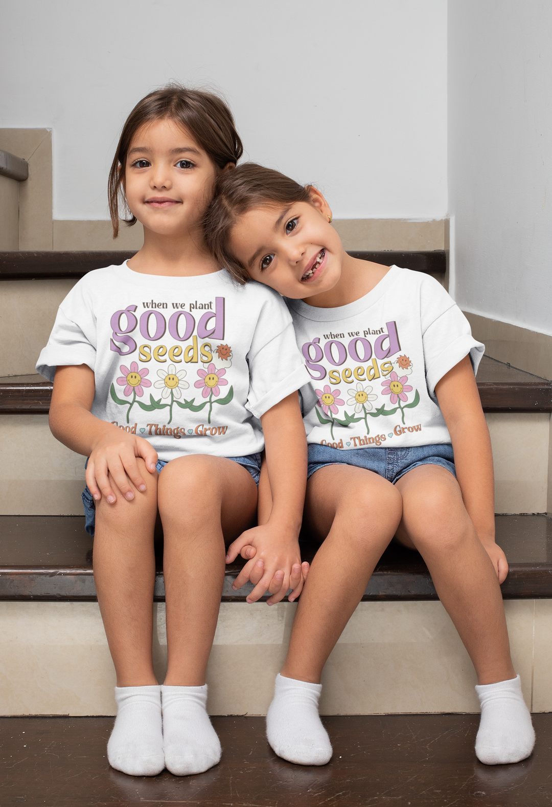 When We Plant Good Seeds Good Things Grow. Short Sleeve T Shirt For Toddler And Kids. - TeesForToddlersandKids -  t-shirt - positive - when-we-plant-good-seeds-good-things-grow-short-sleeve-t-shirt-for-toddler-and-kids