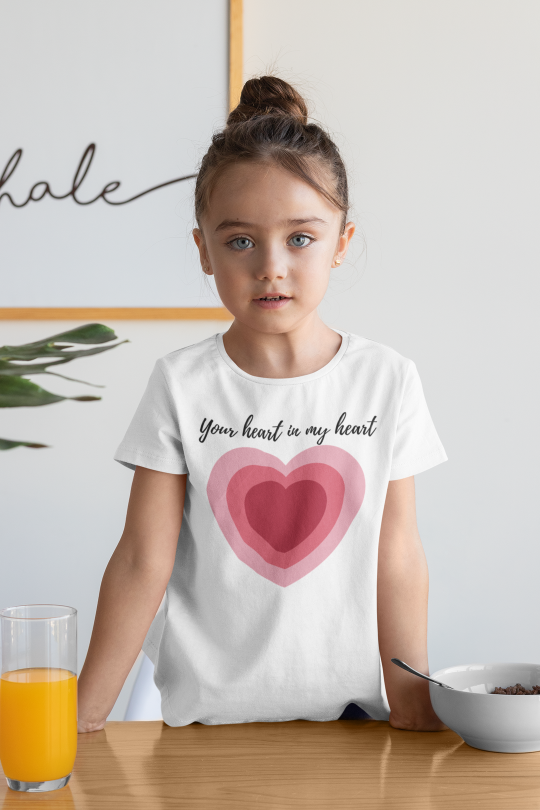Your heart in my heart. Short sleeve t shirt for toddler and kids. - TeesForToddlersandKids -  t-shirt - holidays, Love - valentines-day-short-sleeve-t-shirt-your-heart-in-my-heart