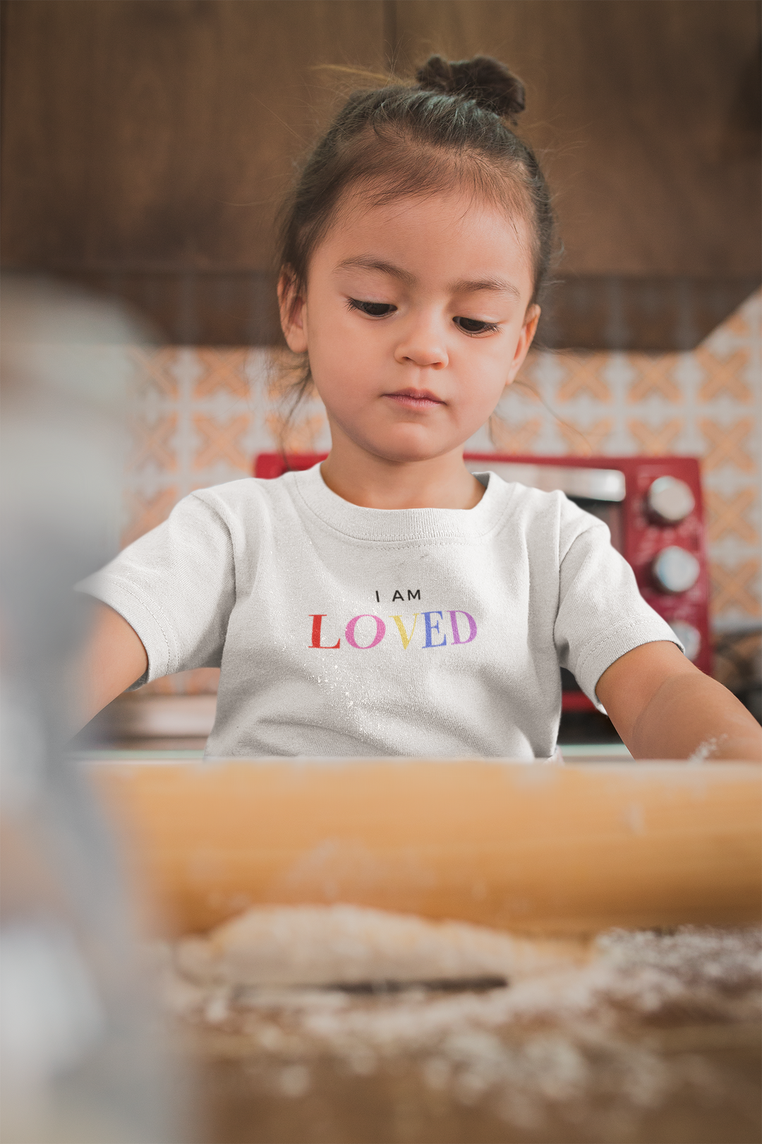 I am loved. Short sleeve t shirt for your toddler and kids. - TeesForToddlersandKids -  t-shirt - positive - i-am-love-short-sleeve-t-shirt