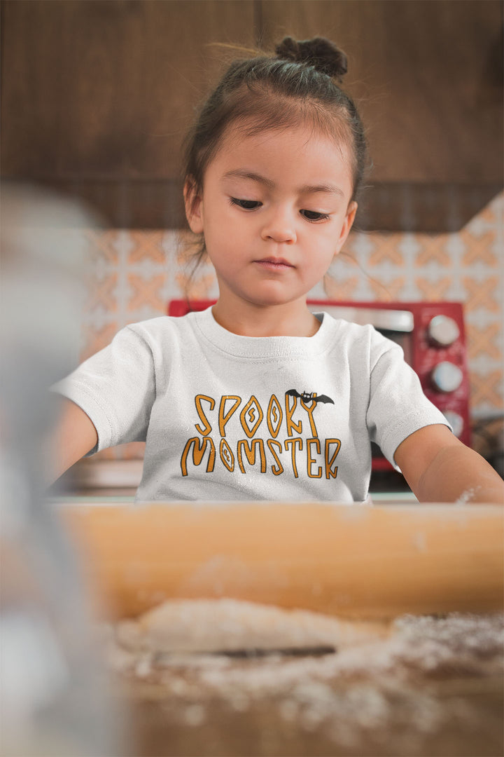 Spooky Momster.          Halloween shirt toddler. Trick or treat shirt for toddlers. Spooky season. Fall shirt kids.
