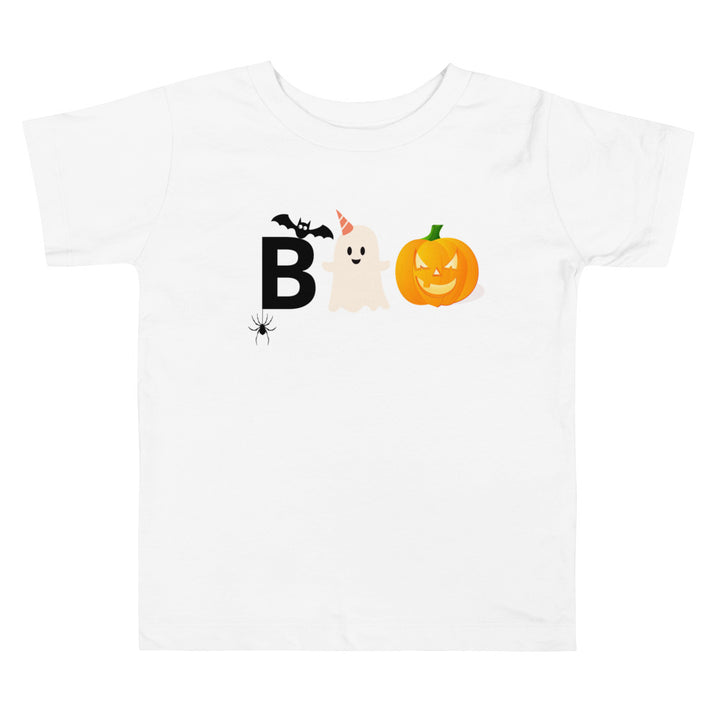 BOO.          Halloween shirt toddler. Trick or treat shirt for toddlers. Spooky season. Fall shirt kids.