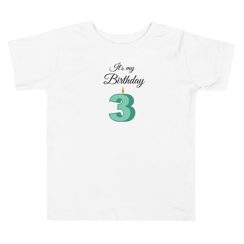 Its My Birthday. Short Sleeve T Shirt For Toddler And Kids. - TeesForToddlersandKids -  t-shirt - birthday - hes-my-birthday-short-sleeve-t-shirt-for-toddler-and-kids-2