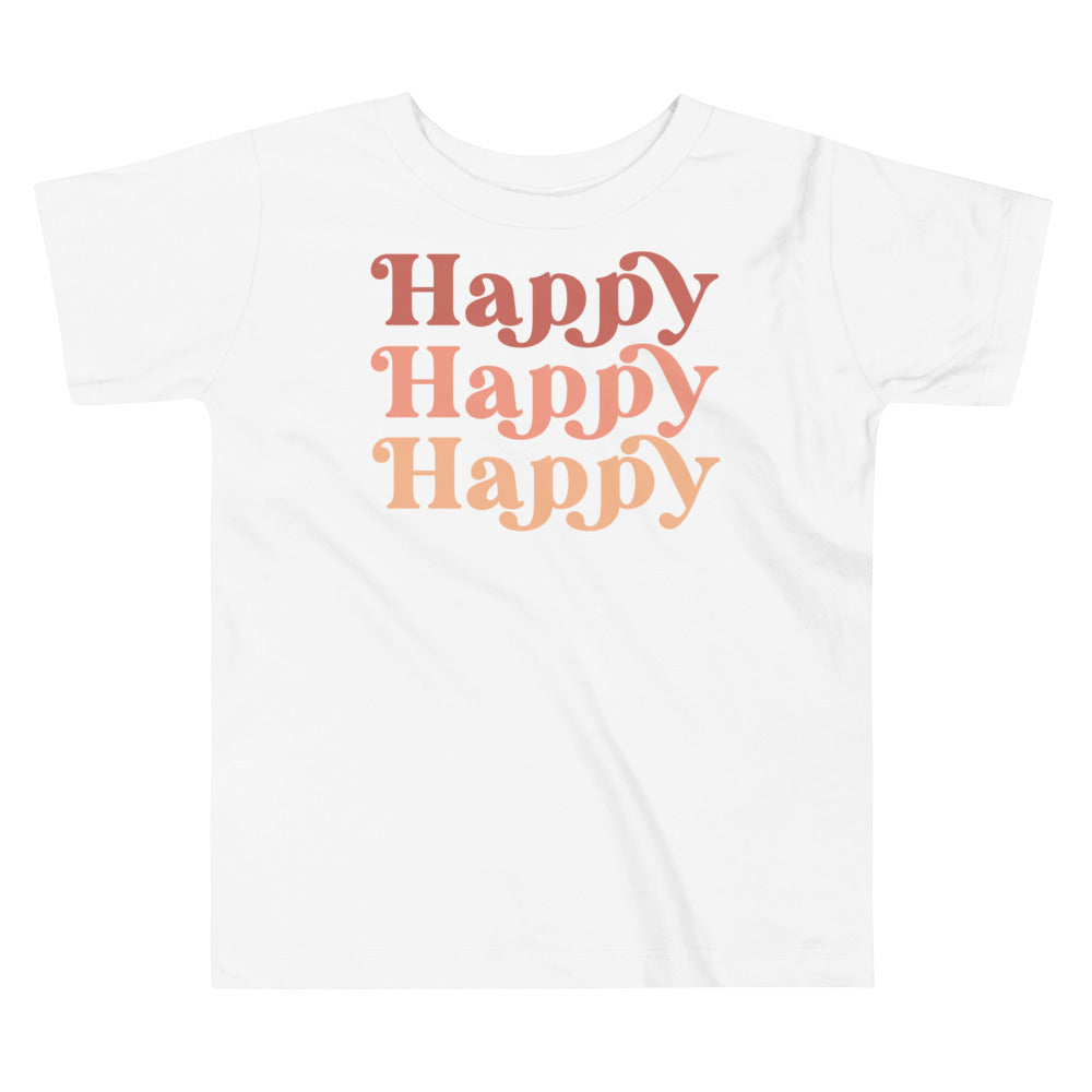 Happy in pinks. T-shirt or toddlers and kids. - TeesForToddlersandKids -  t-shirt - holidays, Love - happy-in-pinks-t-shirt-or-toddlers-and-kids