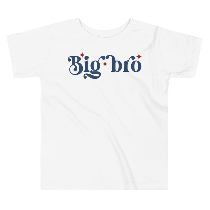 Big bro with red stars. Big brother shirt, big bro shirt, big brother t-shirt, big brother tee shirt, big brother tshirt, baby announcement