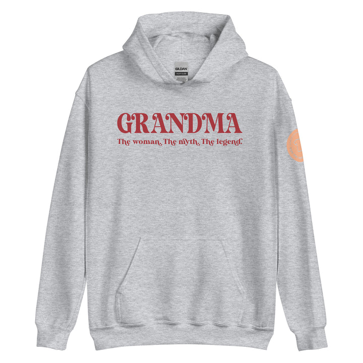 Grandma. The woman. The myth. The legend. - TeesForToddlersandKids -  hoodie - hoodie, MAMA, women - grandma-the-women-the-myth-the-legend